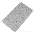 3d Christmas Fndant Molds Silicone Candy